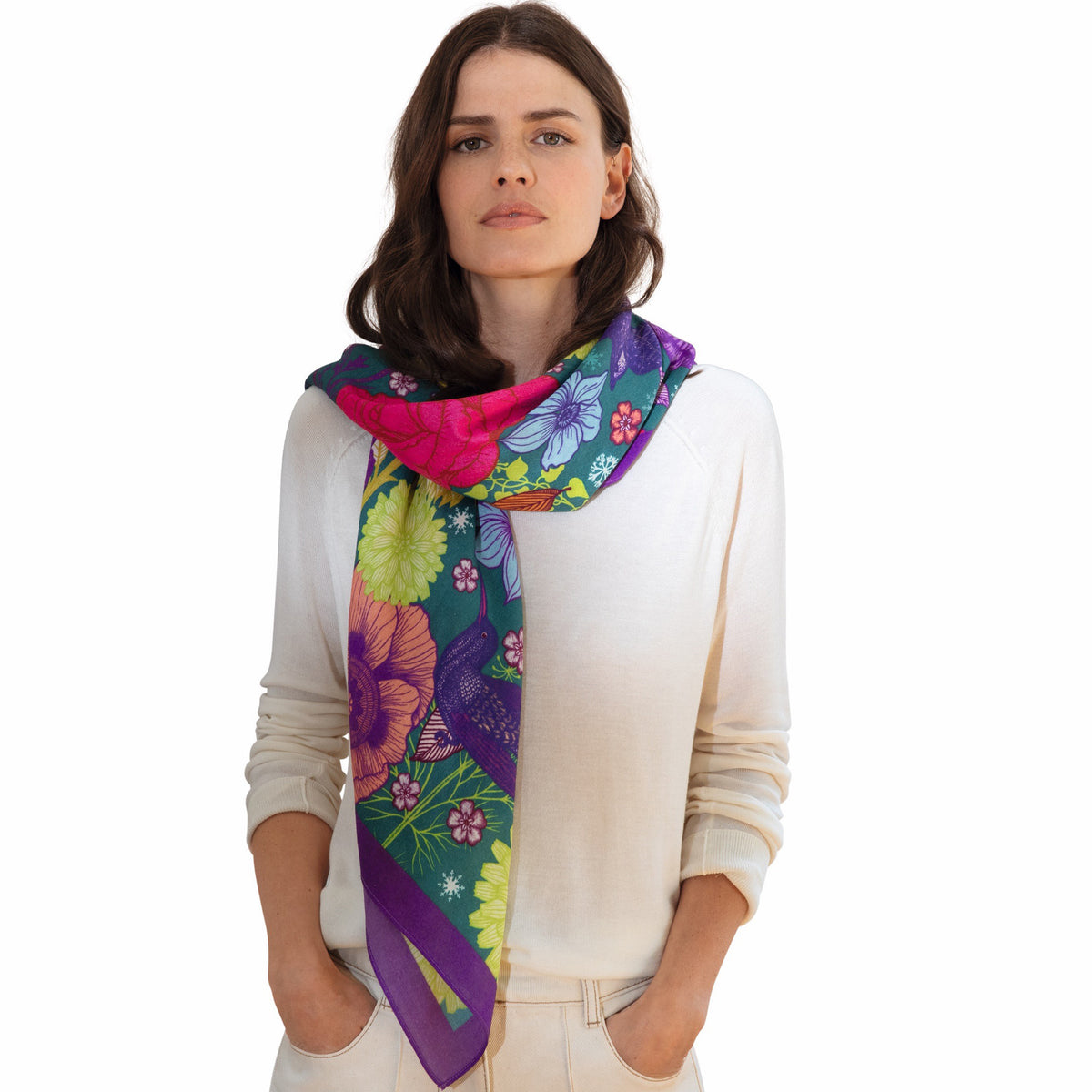 Poncho & Stole Nature précieuse
