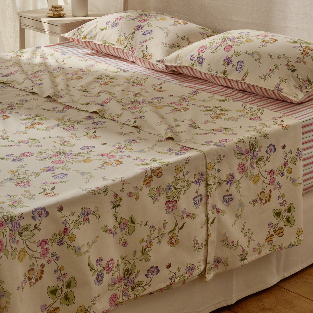 Flat Sheet Douceur florale