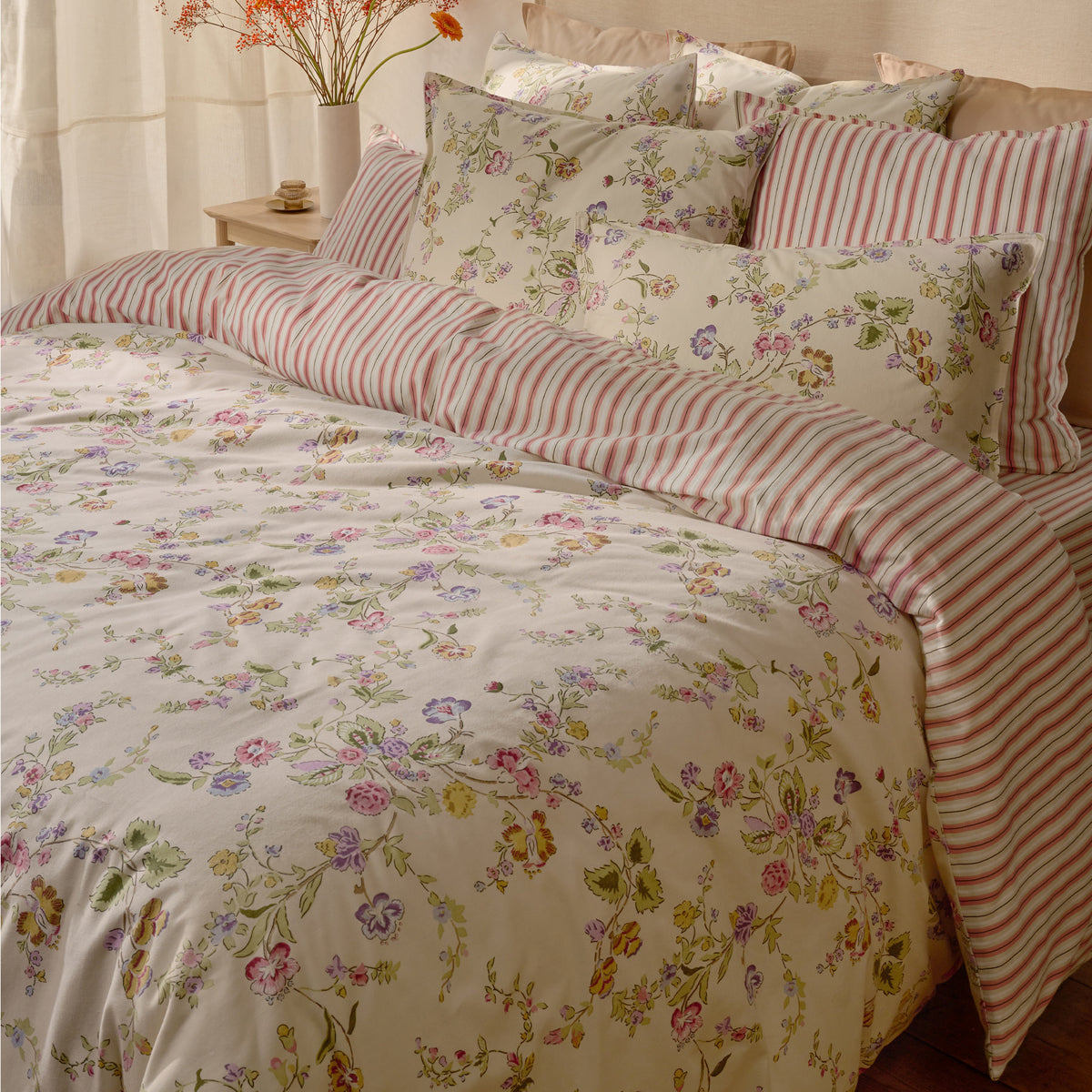 Flat Sheet Douceur florale