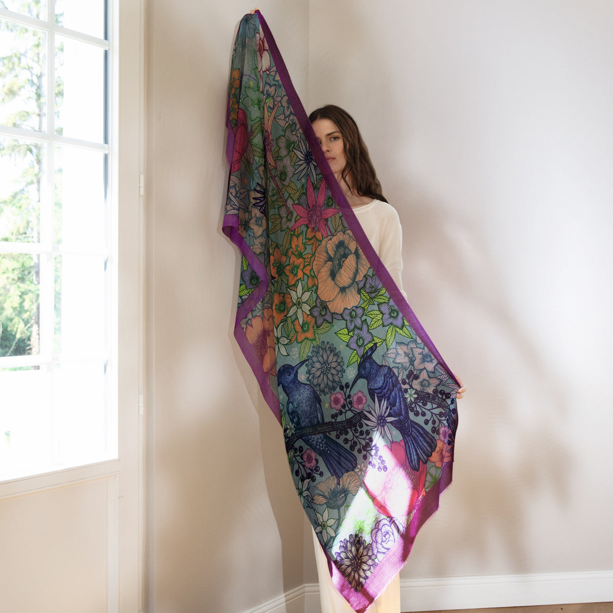 Poncho & Stole Nature précieuse