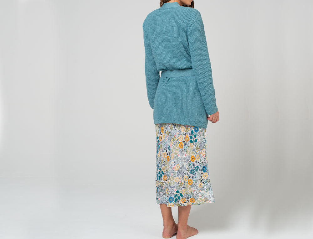 Women's Cardigan Fleurs de Tiaré