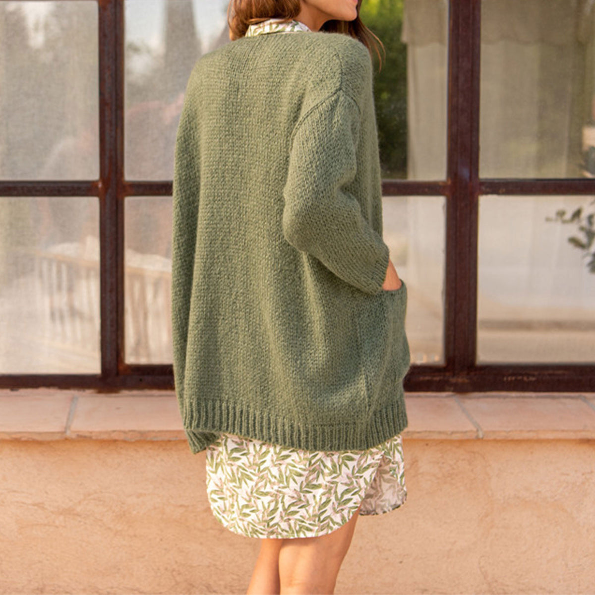 Women's Cardigan Floraison
