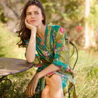 Women's Robe & Kimono Fleurs d'orient