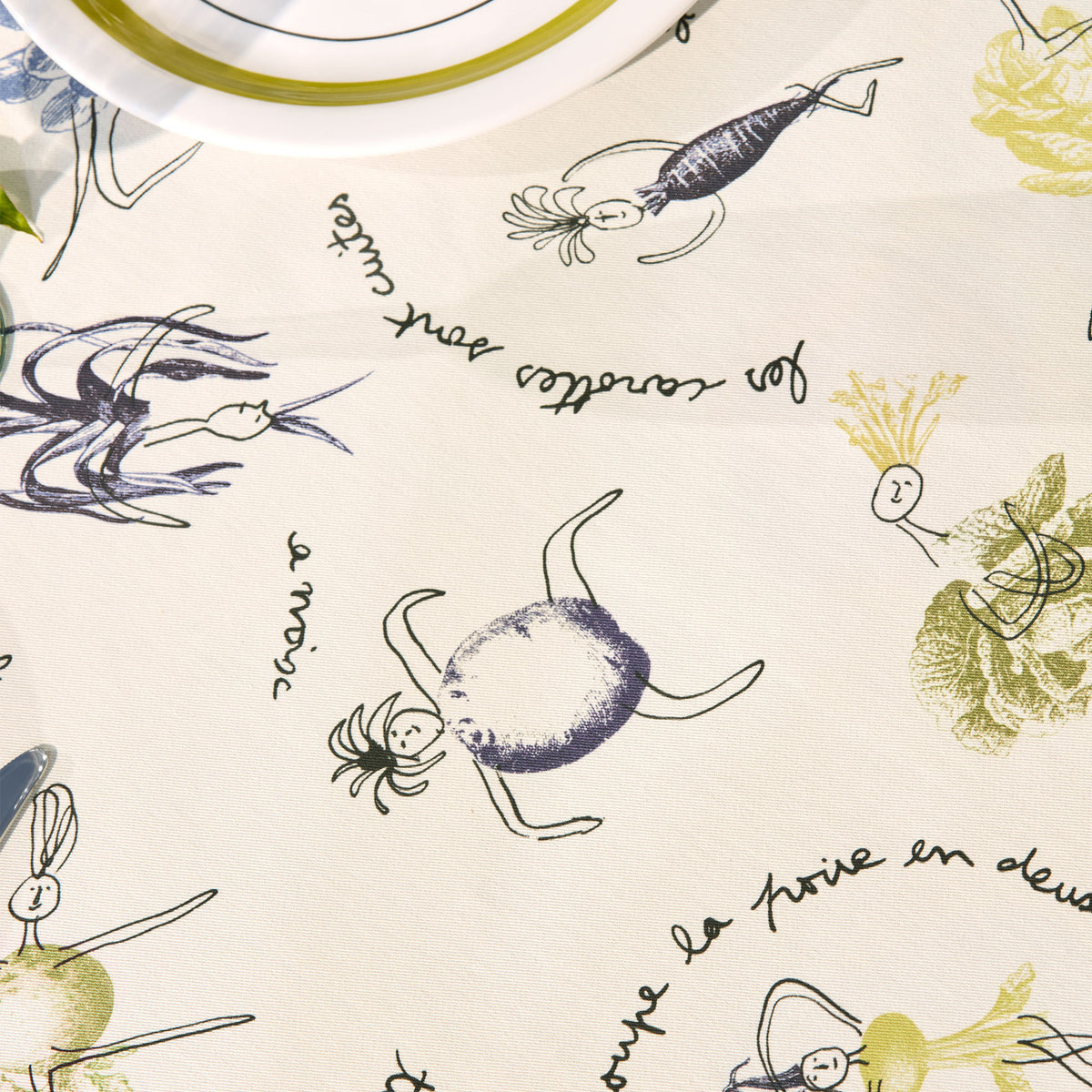 Tablecloth Aux petits oignons