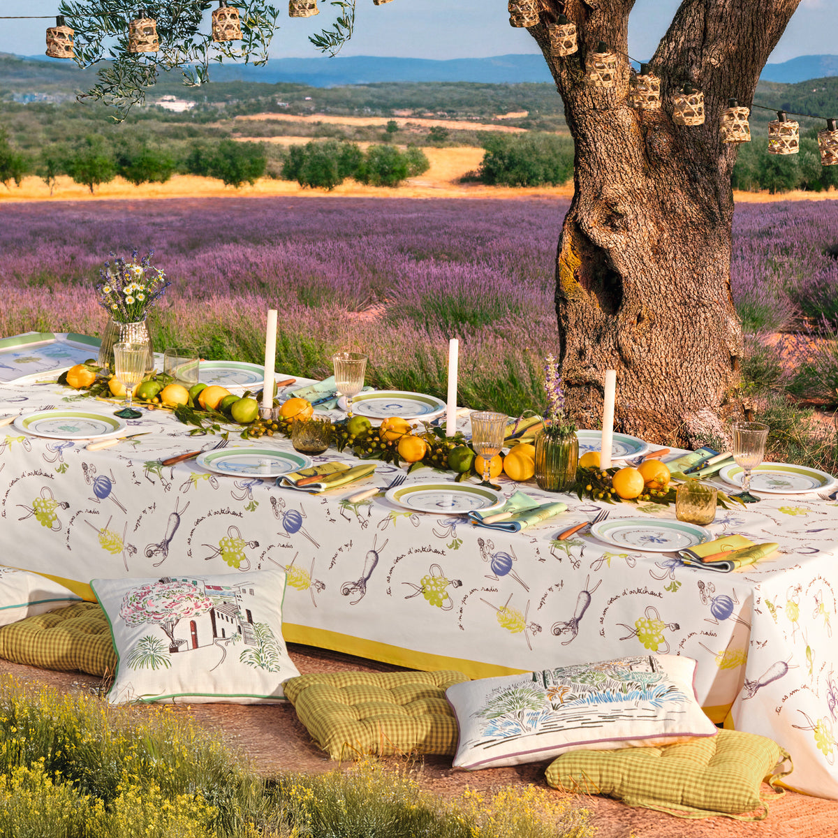 Tablecloth Aux petits oignons