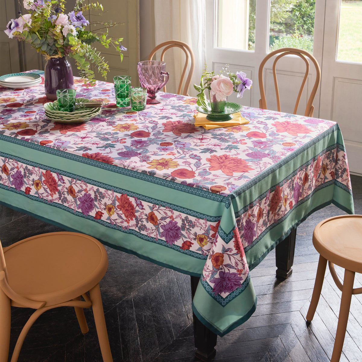 Tablecloth Coeur de pivoine