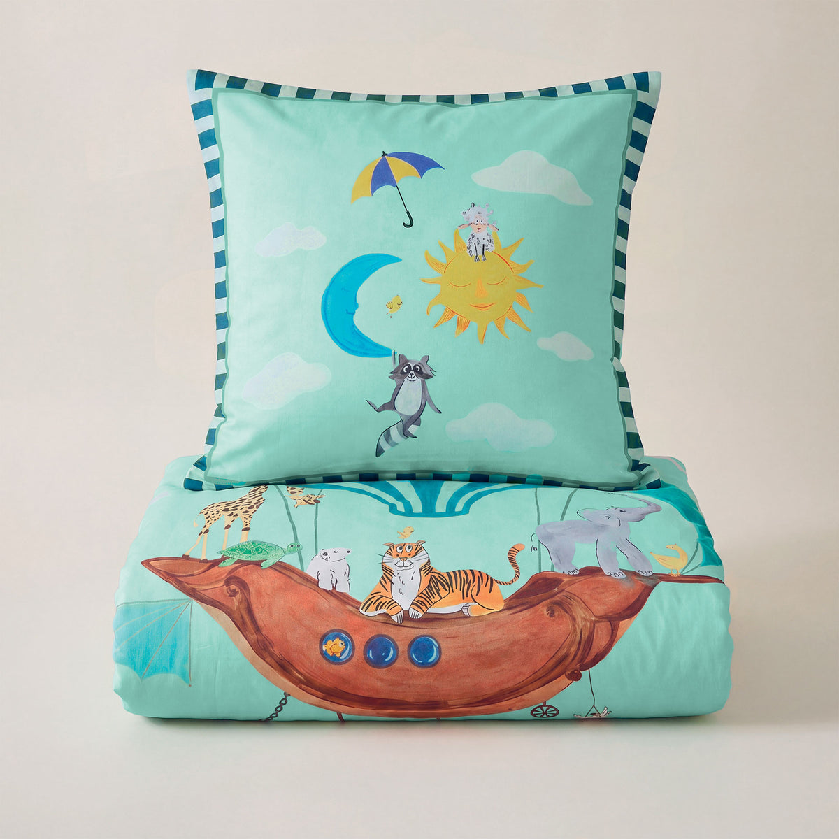 Kids Bedding Set Cap sur les Nuages