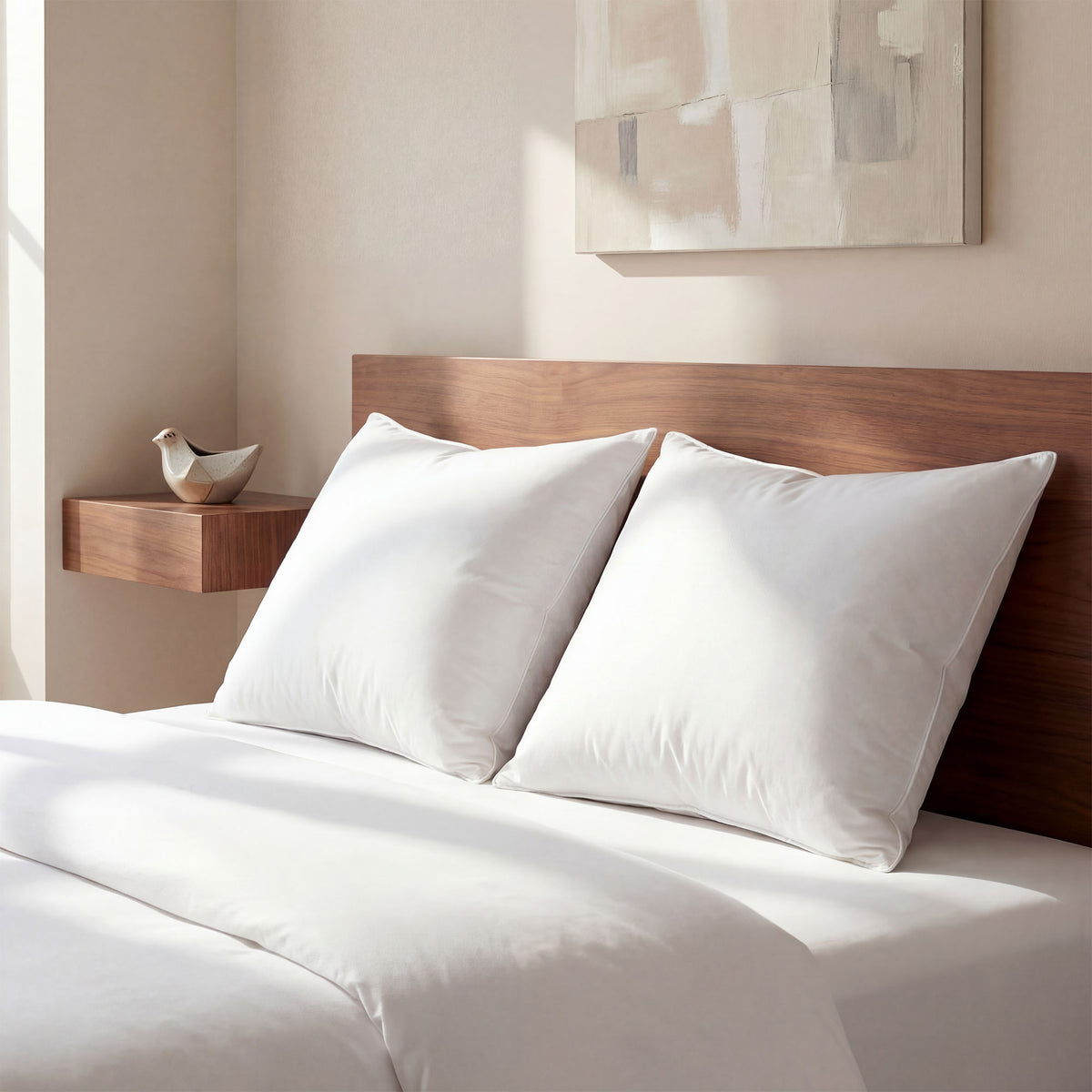 Pillow & Bolster Naturel canard