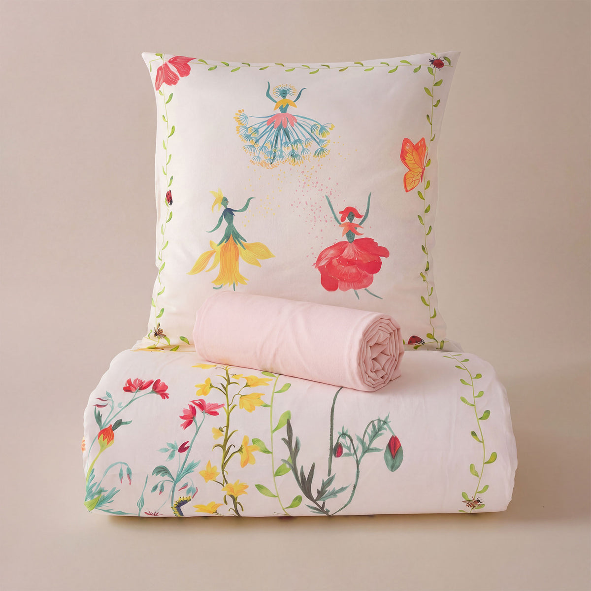 Kids Bedding Set Jardin des fées