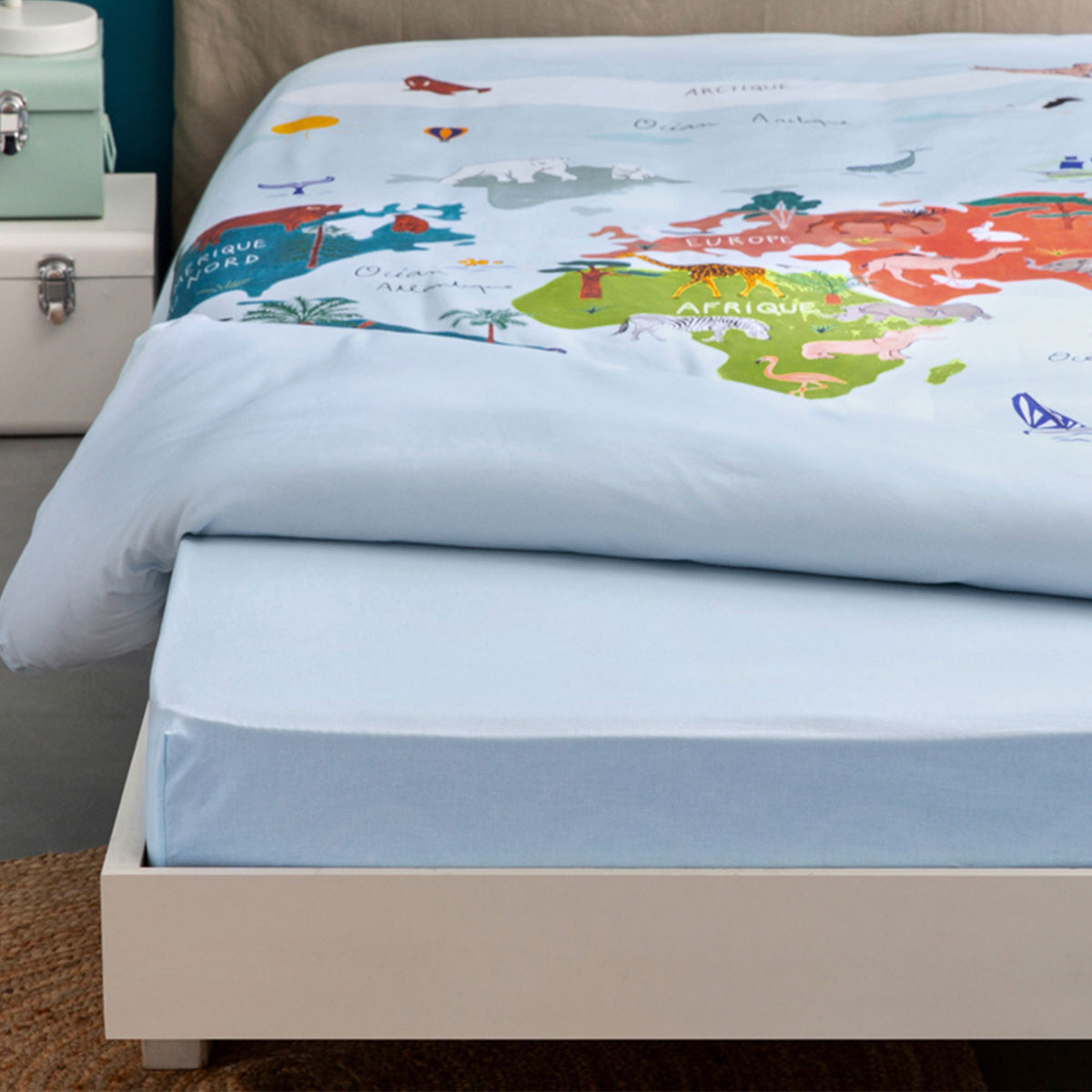 Kids Bedding Set Mappemonde