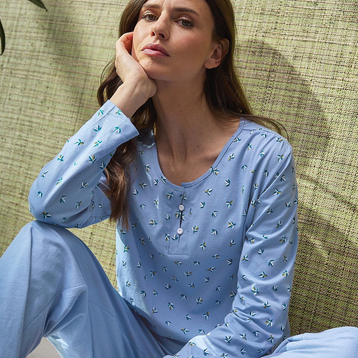 Women's Pajamas Nuances de Bleu