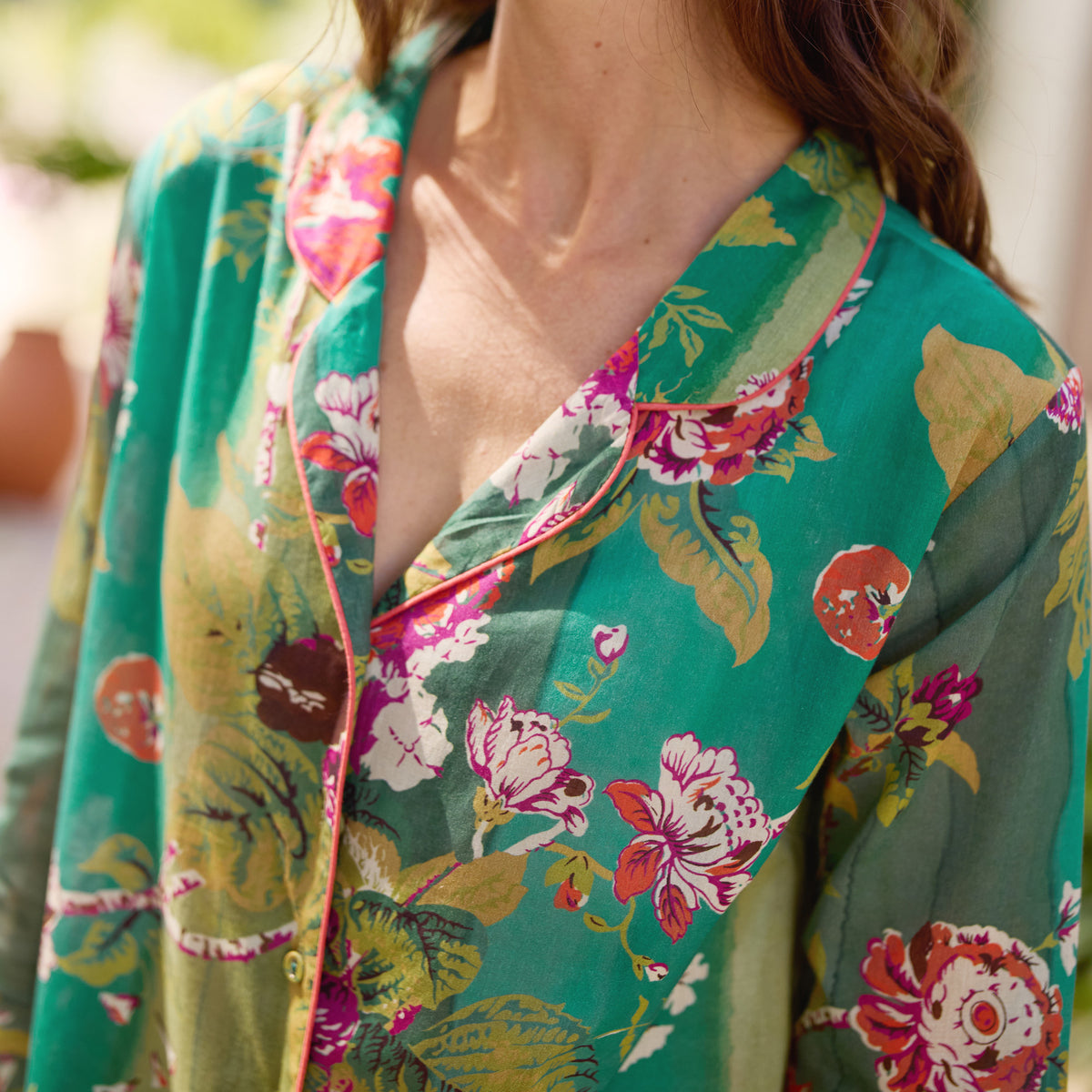Women's Pajamas Fleurs d'orient
