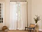 Curtain Panneau de lin